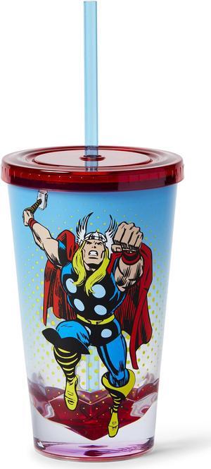 Marvel Retro Thor 18 oz. Carnival Travel Cup