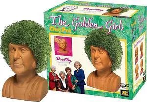 Golden Girls Chia Pet Dorothy Decorative Pottery Planter