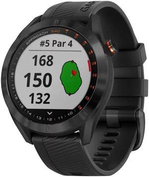 Garmin Approach S40 Stylish GPS Golf Smartwatch Lightweight with Touchscreen Display Black