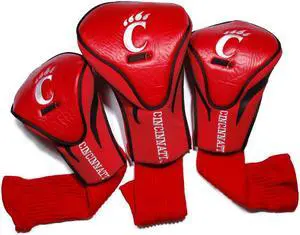 Team Golf 24094 Cincinnati Bearcats 3 Pack Contour Fit Headcover