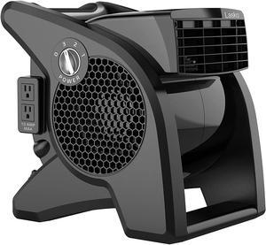 Lasko U15617 Pro Performance 3 Speed Pivoting Home Utility Floor Drying Fan