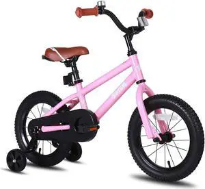 Joystar Totem 14 Inch Kids Toddler Bike Bicycle w/ Training Wheels, Ages 3 to 5