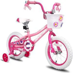 Joystar Petal 16 Inch Kids Toddler Bike Bicycle w/ Training Wheels, Ages 4 to 7 Joystar Petal 16 Inch Kids Toddler Bike Bicycle w/ Training Wheels, Ages 4 to 7
