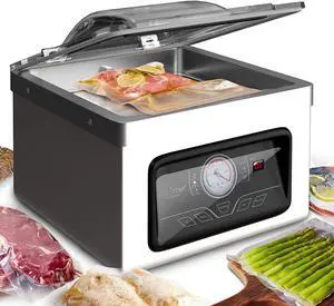 NutriChef PKVS70STS Chamber Food Electric Air Vacuum Sealer Preserver System