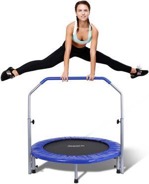 SereneLife 40 Inch Portable Highly Elastic Jumping Sports Trampoline, Adult Size