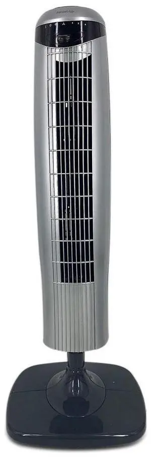 Optimus F-7414 35 Inch 3 Speed Pedestal Tower Fan with Remote Control and LED