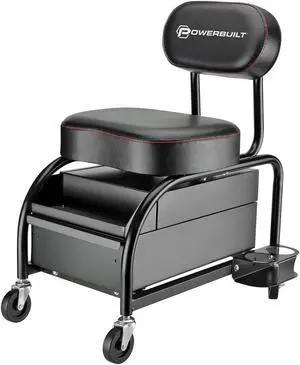 Powerbuilt Professional Detailer Roller Seat - 240299