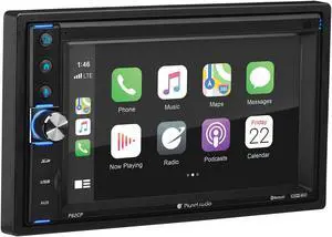 Planet Audio P62CP Double DIN Bluetooth Touchscreen Car Audio Multimedia Player