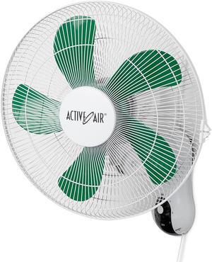 Hydrofarm Active Air 16 Inch 3-Speed Mountable Oscillating Hydroponic Grow Fan
