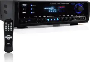 Pyle PT390BTU Digital Home Theater Bluetooth 4 Channel Radio Aux Stereo Receiver