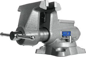 Wilton Mechanics Pro 6.5" Jaw Width 6" Opening Steel Swivel Base Work Bench Vise