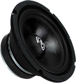 Pyle PDMR6 6.5" 300W 8 Ohm Car Mid Bass MidRange Woofer Audio Speaker, Black