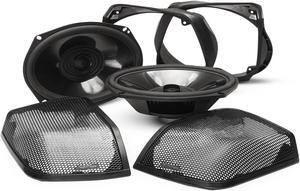 Rockford Fosgate Harley Davidson Street Glide Road Glide Rear Speaker Audio Kit