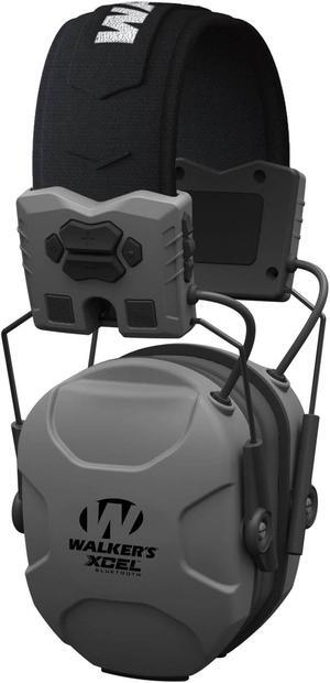 Walkers XCEL 500BT Electronic Active Shooting Hearing Protection Earmuffs, Gray