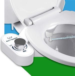 BUTT BUDDY Duo Bidet Toilet Seat Attachment with Front Cleaning & Rear Bum Wash