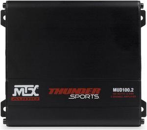 MTX MUD100.2 Mud Series 200 Watt RMS 2 Channel Outdoor Powersports Amplifier Kit