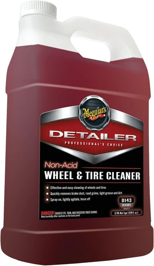 Meguiar's Non Acid Tire & Wheel Cleaner Exterior Car Maintenance Care, 1 Gallon Meguiar's Non Acid Tire & Wheel Cleaner Exterior Car Maintenance Care, 1 Gallon