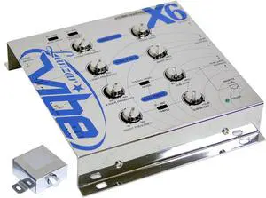 Lanzar VIBEX6 Vibe 3 Way Electronic Crossover Network w/Remote Subwoofer Control