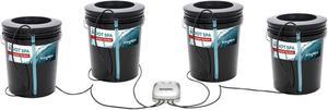 Active Aqua RS5GAL4SYS Root Spa 5-Gallon 4-Bucket Deep Water Culture System