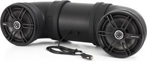 Soundstorm BTB8 Dual 8" 700W ATV/Marine Amplified Tube Speaker with Bluetooth