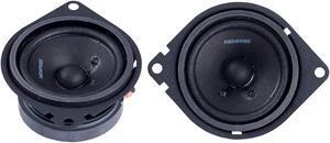 2) Memphis Audio PRX603 6.5 100 Watt 3-Way Car Speakers + RockMat