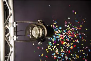 Chauvet DJ Funfetti Shot Launcher 5 Color Multicolor Confetti Paper Refill | FRC