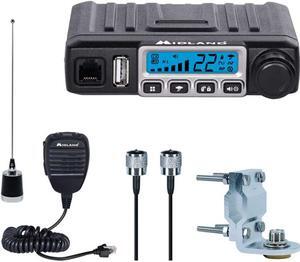 Midland MXT115VP3 Micro Mobile MXT115 15W GMRS 2 Way Radio Antenna Bundled Kit