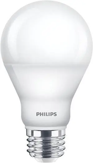Philips 455881 - 9A19/LED/850 DIM 120V 455881 A Line Pear LED Light Bulb
