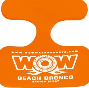 WOW Watersports 1 Person Soft Foam Beach Bronco Swimming Pool Saddle, Orange