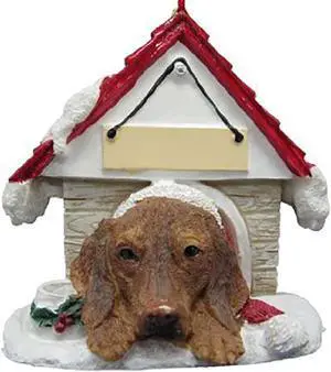 Vizsla Doghouse Ornament Hand Painted Easily Personalized Vizsla Doghouse Ornament Hand Painted Easily Personalized