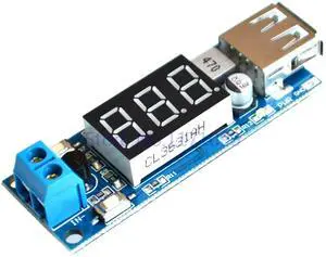DCDC step-down power supply module / battery voltage meter + 5V 2A USB charging DCDC step-down power supply module / battery voltage meter + 5V 2A USB charging