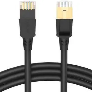 ATTMONO Cat8 Ethernet Cable, Professional Network Patch Cable 40Gbps 2000Mhz S/FTP LAN Wires, High Speed Internet Cable Cord with RJ45 Gold Plated Connector for Modem, Router, PC ATTMONO Cat8 Ethernet Cable, Professional Network Patch Cable 40Gbps 2000Mhz S/FTP LAN Wires, High Speed Internet Cable Cord with RJ45 Gold Plated Connector for Modem, Router, PC