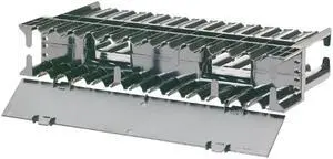 Panduit - NCMH2 - PANDUIT NetManager Horizontal Cable Manager - 2U Rack Height - 19 Panel Width