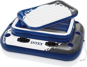 Intex 58821EP Inflatable Mega Chill II 72 Can Beverage Cooler Float With Lid Intex 58821EP Inflatable Mega Chill II 72 Can Beverage Cooler Float With Lid