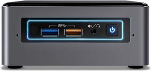 Intel Next Unit of Computing Kit NUC7i3BNHX1 - Barebone - mini PC - 1 x Core i3 7100U / 2.4 GHz - HD Graphics 620 - GigE