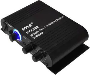 Pyle - 90 Watts Class T Hi-Fi Stereo Amplifier W/Adapter