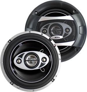 2) NEW BOSS AUDIO P65.4C 6.5" 4-Way 400W Car Coaxial Speakers Stereo P654C