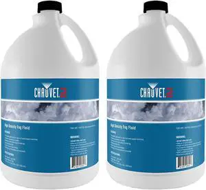 2) Gallons Chauvet DJ HDF High Density Fog/Smoke Juice Fluid Hurricane Machine