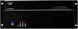 New Pyle Pt8000ch 19" Rack Mount 8000W 8 Ch Stereo Mono Amplifier Amp 8 Channel