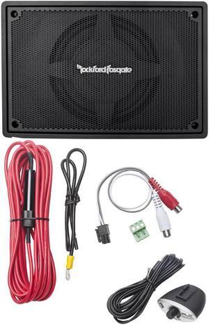 Rockford Fosgate PS-8 8" 150W RMS Underseat Powered Car Stereo Audio Subwoofer