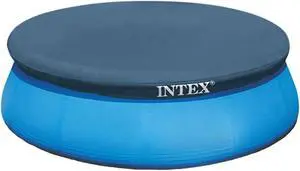 Intex 7.3 Ft Above Ground Swimming Pool Vinyl Round Cover Tarp, No Pool Included Intex 7.3 Ft Above Ground Swimming Pool Vinyl Round Cover Tarp, No Pool Included