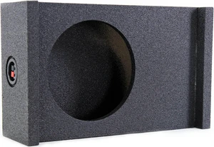 Q-Power Single 10-Inch Universal Downfire/Behind Seat Sub Box | QBSHALLOW10 DF Q-Power Single 10-Inch Universal Downfire/Behind Seat Sub Box | QBSHALLOW10 DF