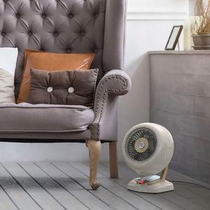 Vornado VHeat Whole Room Vintage Home Portable Electric Space Heater, White