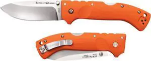 COLDSTEEL 30URY Cold Steel Ultimate Hunter Folding Knife - Orange Handle