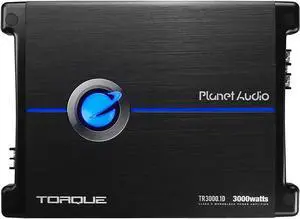 Planet Audio TR3000.1D 3000-Watt Mono Class D 1 Ohm Stable Car Audio Amplifier