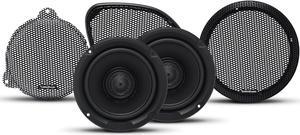 Rockford Fosgate TMS65 Power Harley Davidson 6.5" Full Range Motorcycle Speakers