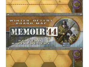 Memoir 44 Winter / Desert Board Map Memoir 44 Winter / Desert Board Map