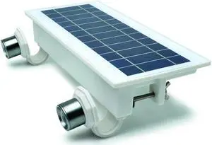STKR Concepts EZ Home Security Solar Gutter Spot Light
