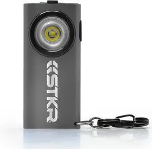 SlimJimmy Ultra-Bright Keychain Light - 400 Lumen - Gray