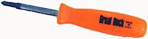 Great Neck SD4BC 4-in-1 Screwdriver with Interchangable Phillips/Standard Bits  Assorted Colors